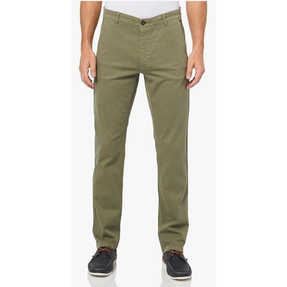 BOSS Techno Twill Slim Fit Chino Trousers - Picture 1 of 6